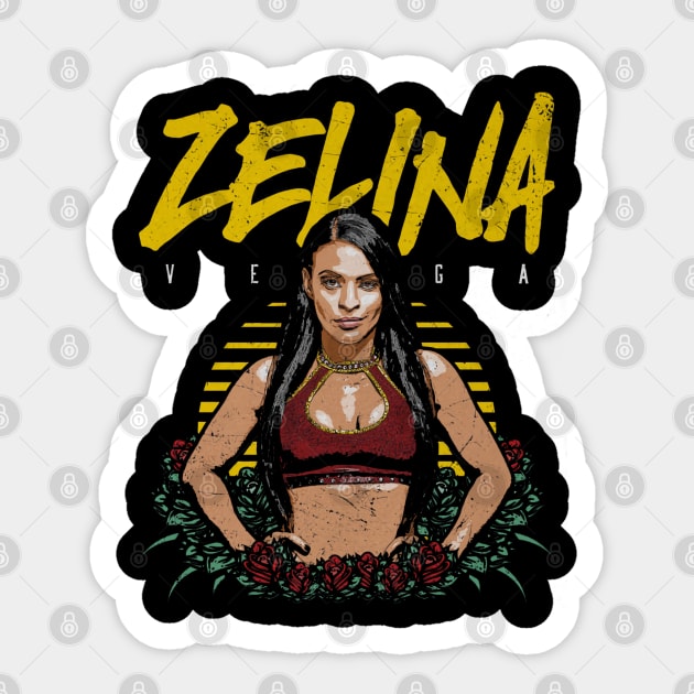 Zelina Vega Pose Sticker by MunMun_Design